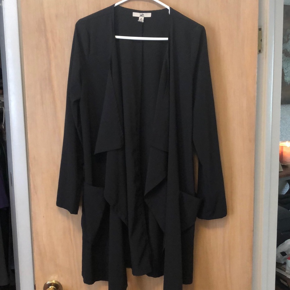 Black cardigan